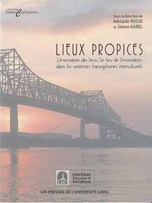 cover image of Lieux propices